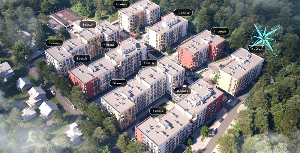 Продаж 3 кім кв Брюховичі | Грінвуд 3 | Від інвестора