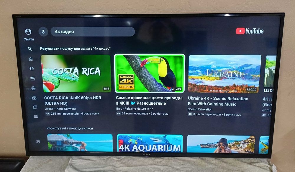 Андроид смарт телевизор 55 дюймов Сони Sony KD-55X8005C UltraHD 4К