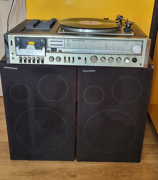 National Panasonic LedSonic 3800 + рідні колонки 2×50W. Японський вінтаж.
