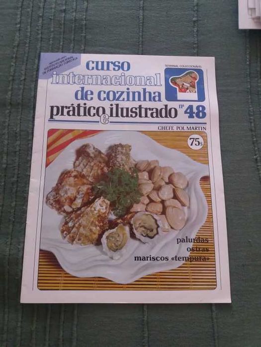 Curso Internacional de Cozinha - Chefe Pol Martin - 49 volumes e capas