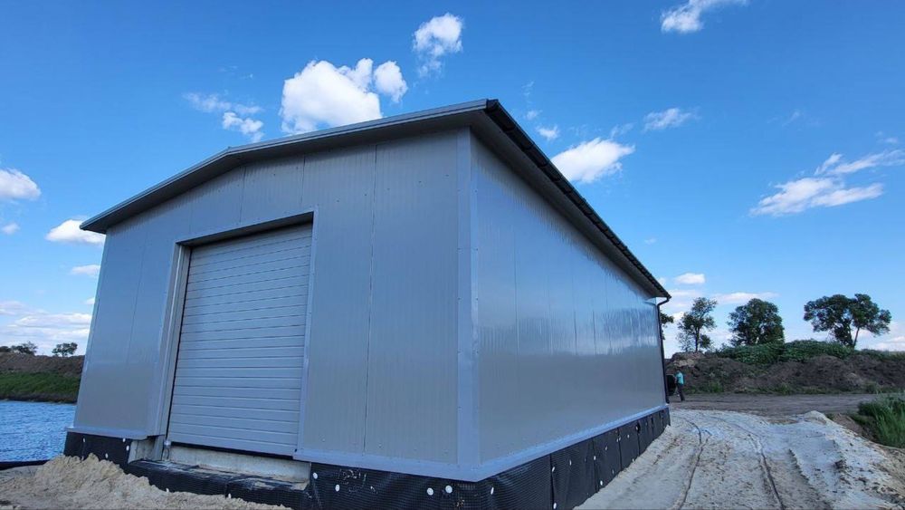 Сендвіч-панелі, сіп-панелі, профнастил, огорожа даху