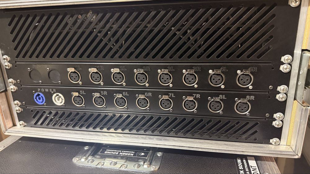 8 x Shure PSM900 + combiner Shure PA821SWB