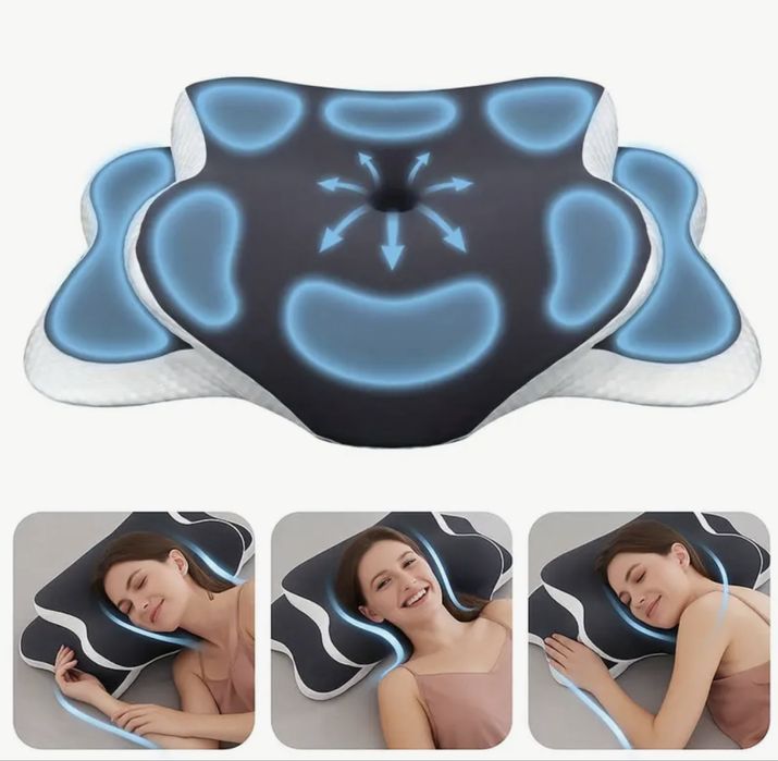 Ортопедична подушка метелик з ефектом памʼяті(Pulatree PP08)