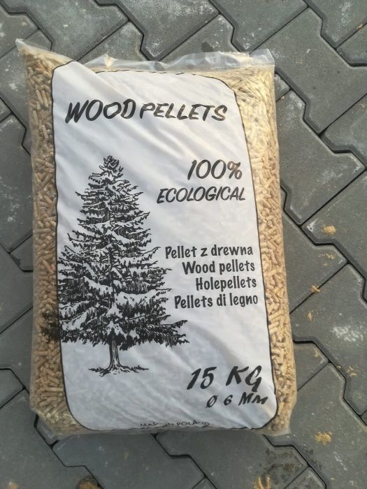 Pellet z Certyfikatem  A 1 100% Sosnowy od PRODUCENTA
