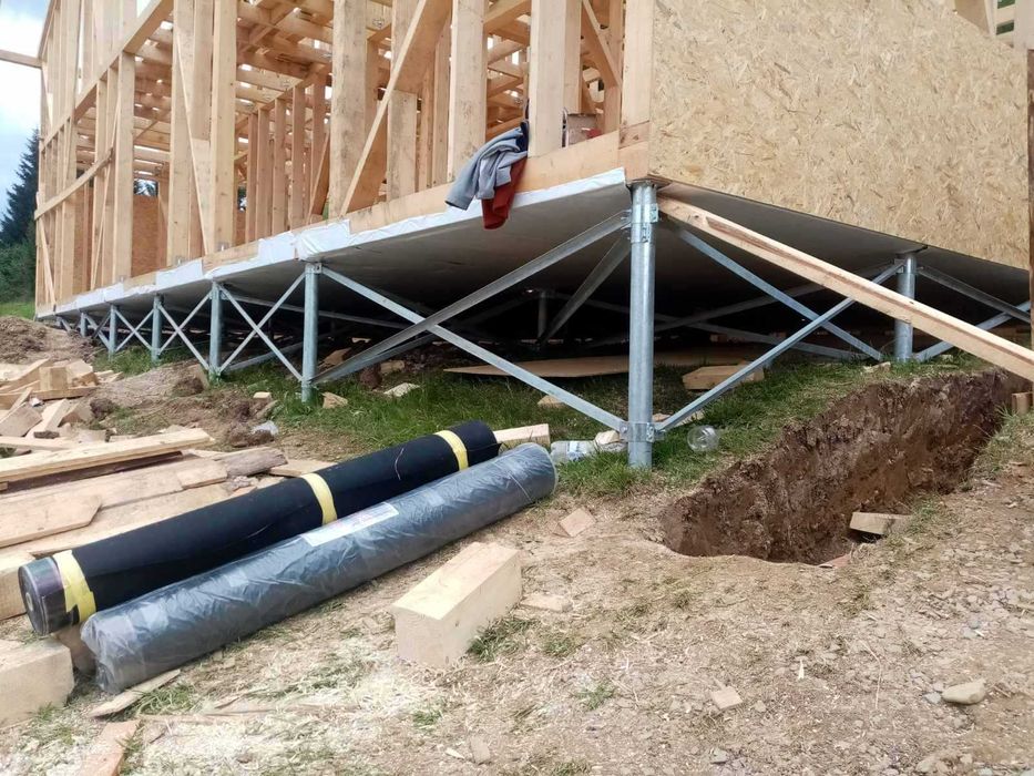 Сваї під ключ / Монтаж гвинтових паль / Гарантія