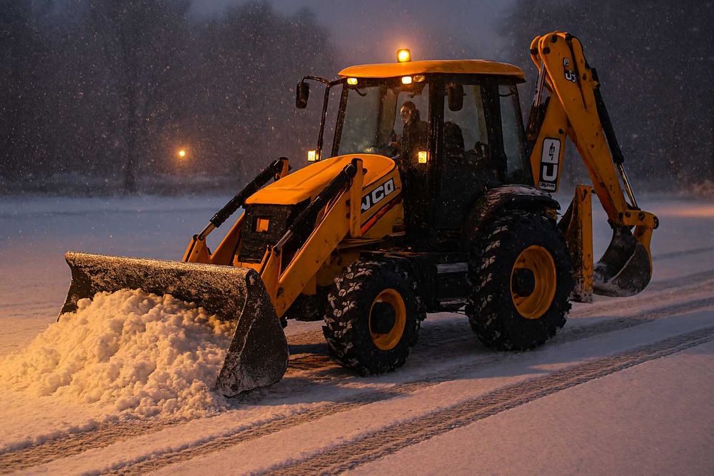 Чистка снігу Розчищення снігу Прибирання снігу