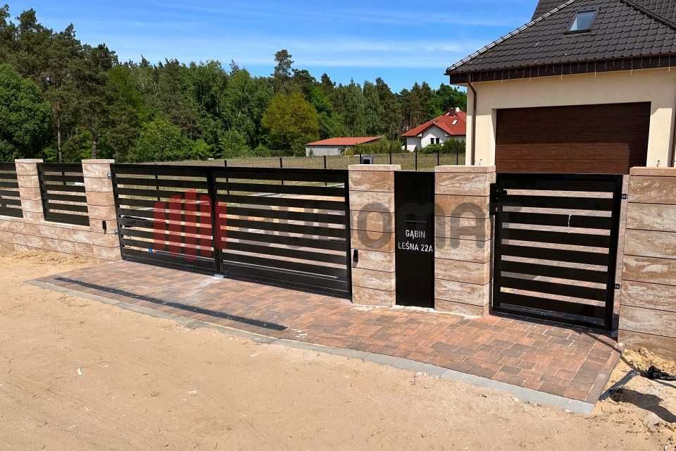 Bramy dwuskrzydłowe przesuwne furtki przęsła frontowe palisada panel