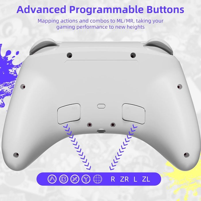 Kontroler bezprzewodowy Bluetooth Mytrix do konsoli Switch/Lite/OLED