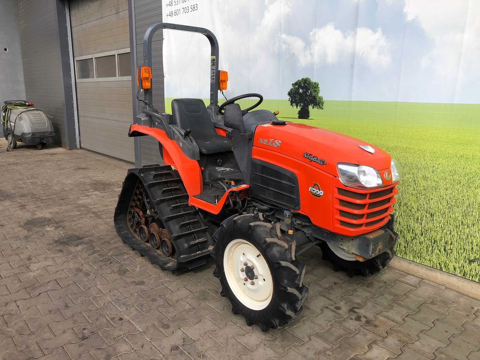Traktorek Kubota KB18 na gąsienicach 18KM