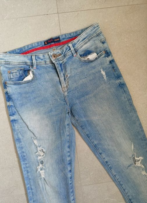 Spodnie jeansowe Cropp rozm M