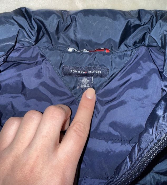 Дитяча куртка на дівчинку Tommy Hilfiger