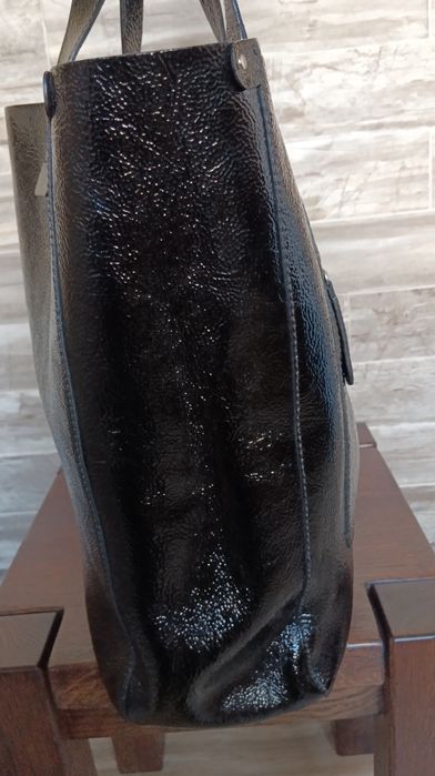 Сумка шоппер кожаная 37/37/11 женская