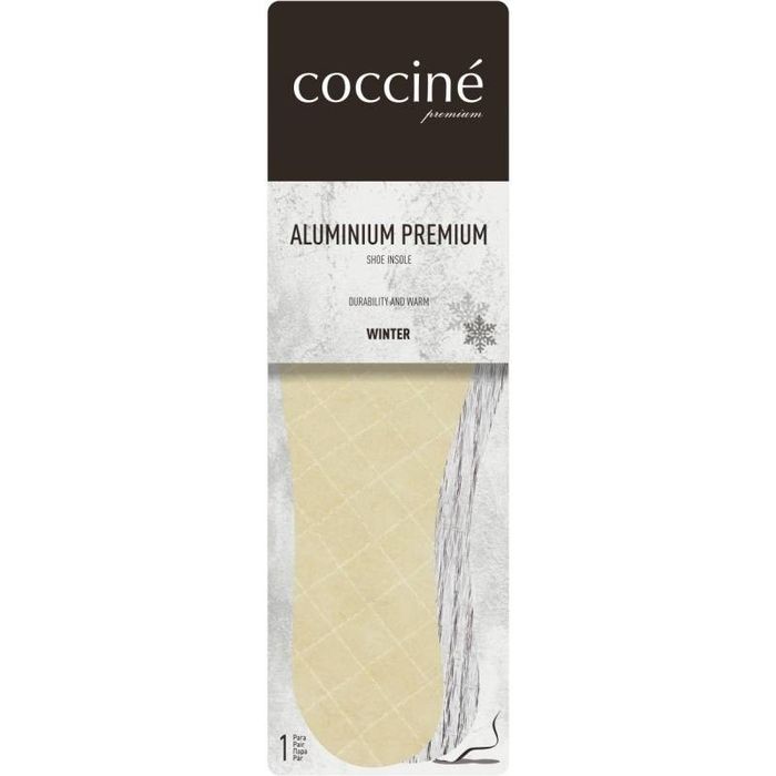 r.40 - zimowe wkładki do butów coccine aluminium premium