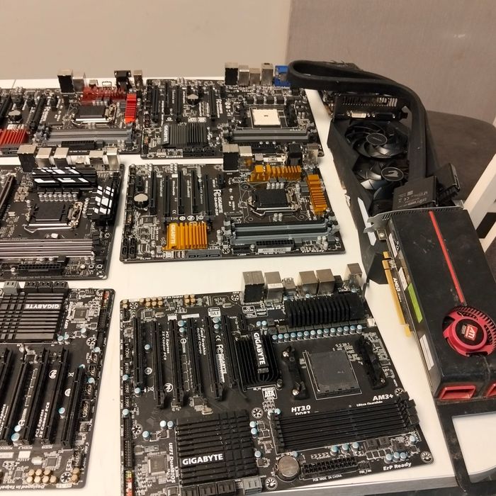 Płyty główne PC GIGABYTE ASUS MSI | LGA AM3+ | zestaw 30 szt