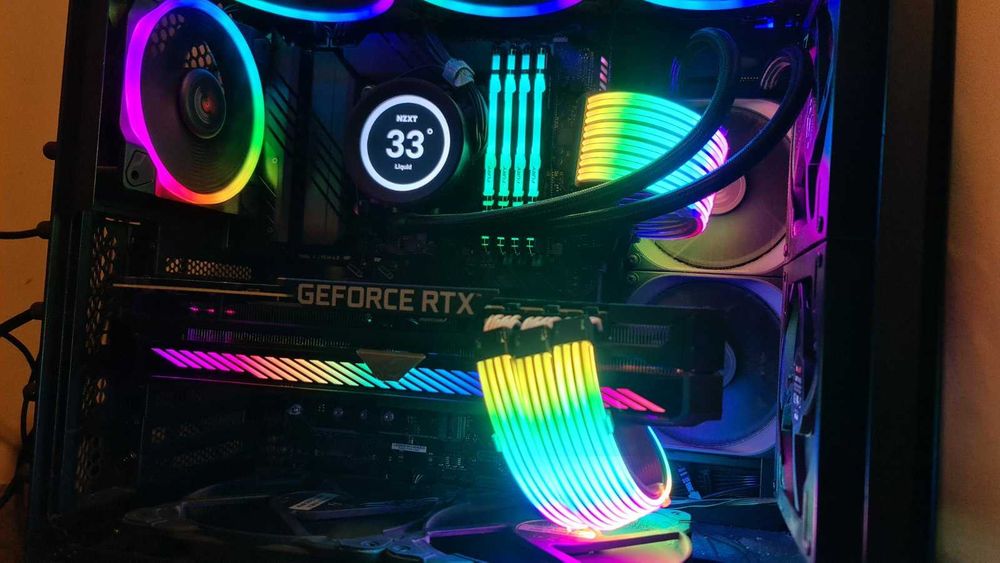 Asus GeForce RTX 3070 Ti rog STRIX 8gb OC IDEAL STAN