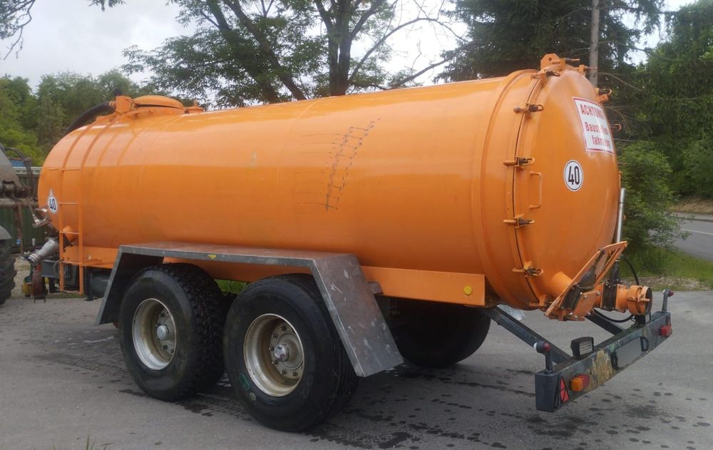 Beczkowóz 12000 L. Ocynk
