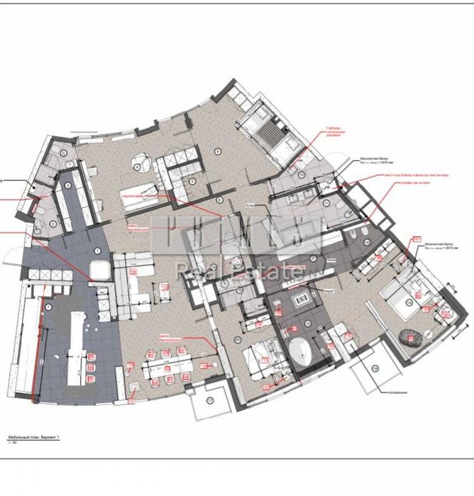 Продажа 6к квартира 265м2, ЖК Busov Hill, ул. Бусловская, 12