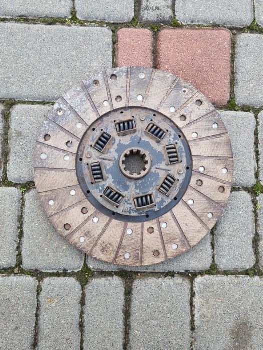 Комплект диск и корзина сцепления на ГАЗ-51, 52, СССР (ТМЗ, г.Тюмень)