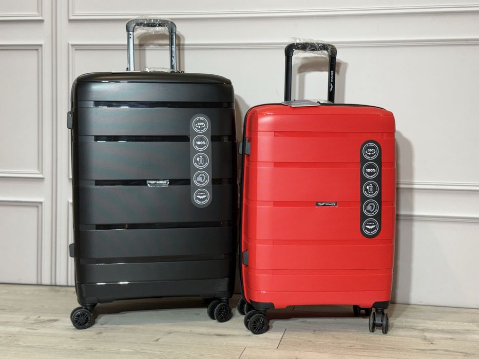 Чемодан чемоданы валіза сумка Wings HWF 01 100% поліпропілен ПОЛЬША!!!