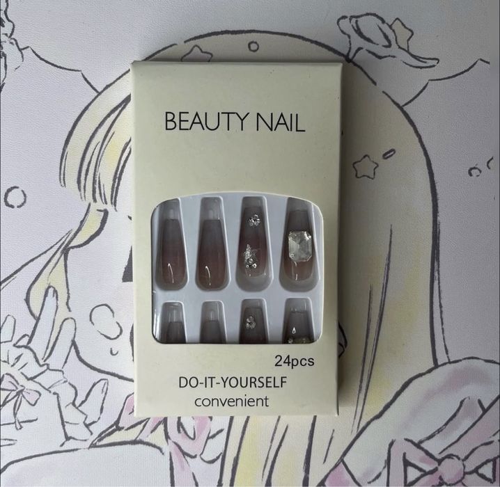 Накладні нігті 24 шт.
