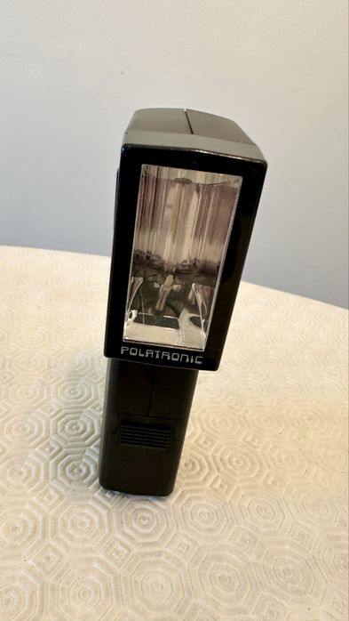 Polaroid com flash