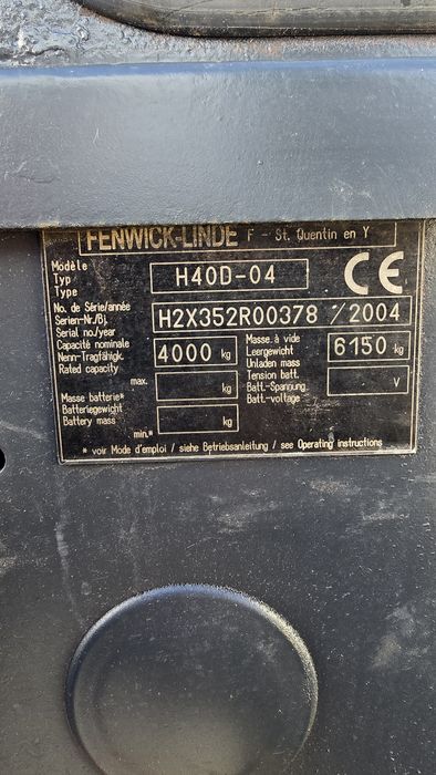 Empilhador Linde Gasóleo 4000kg