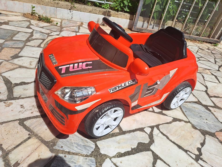 Carro Elétrico Infantil - Bateria Trocada - Pronto a Brincar