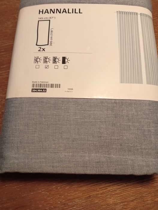 Zasłony Hannalill Ikea wysyłka gratis!