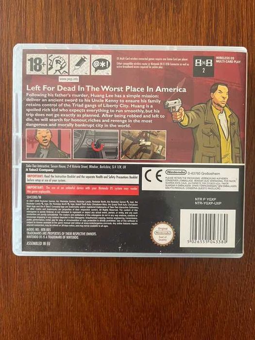 Grand Theft Auto: Chinatown Wars – Nintendo DS