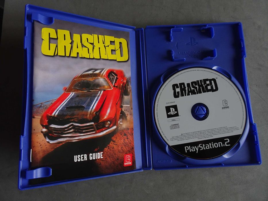 Jogo Playstation 2 PS2 - Crashed