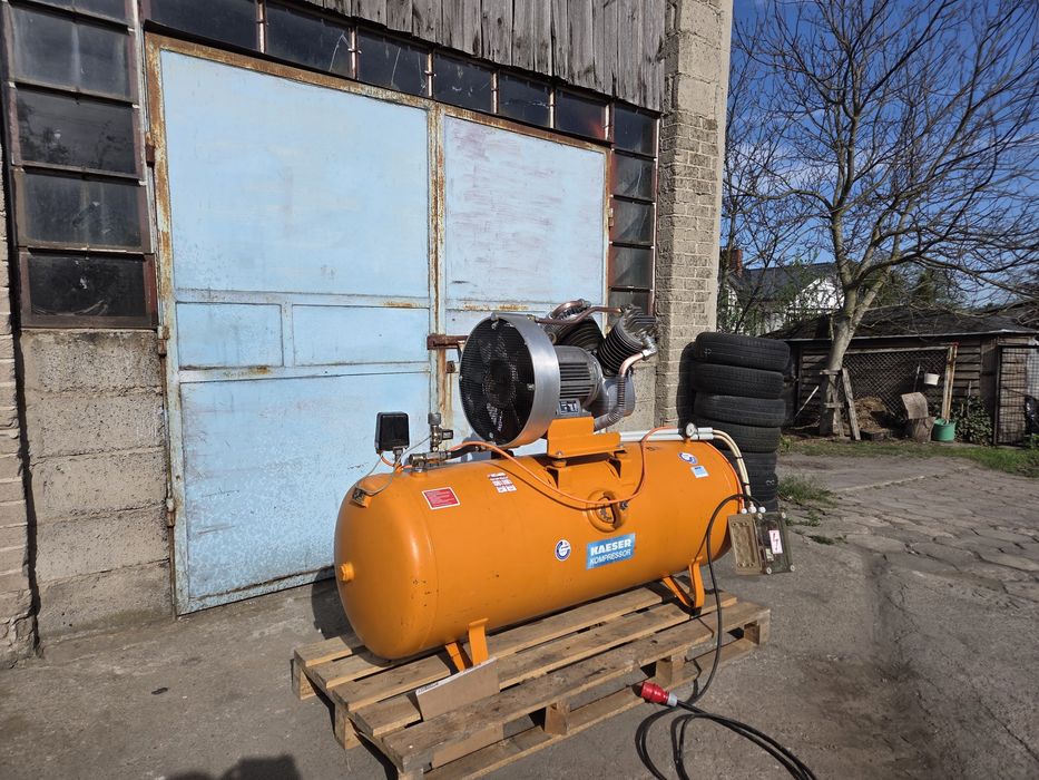 Kompresor Sprężarka Kaeser EPC 5.5kw/ 1100L/min, zbiornik 500L