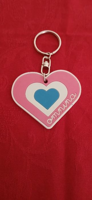 Porta-chaves coração