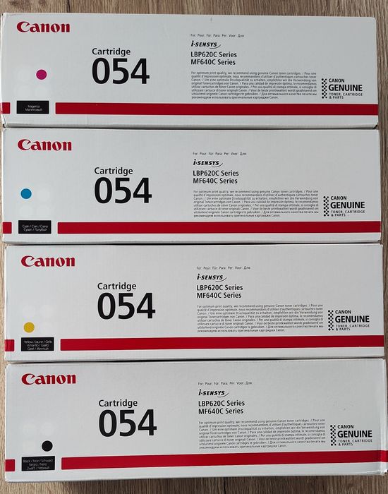 Zestaw Toner Canon 054 Oryginalne