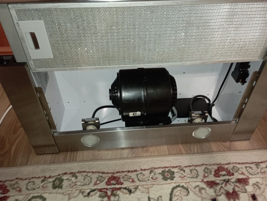 Вытяжка встраиваемая Ventolux GARDA 60 INOX (750) SMD LED