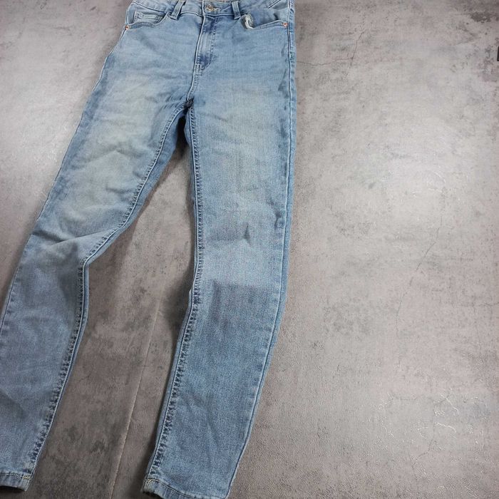 Jeansy Sinsay jasny denim rozmiar 38 wysoki stan