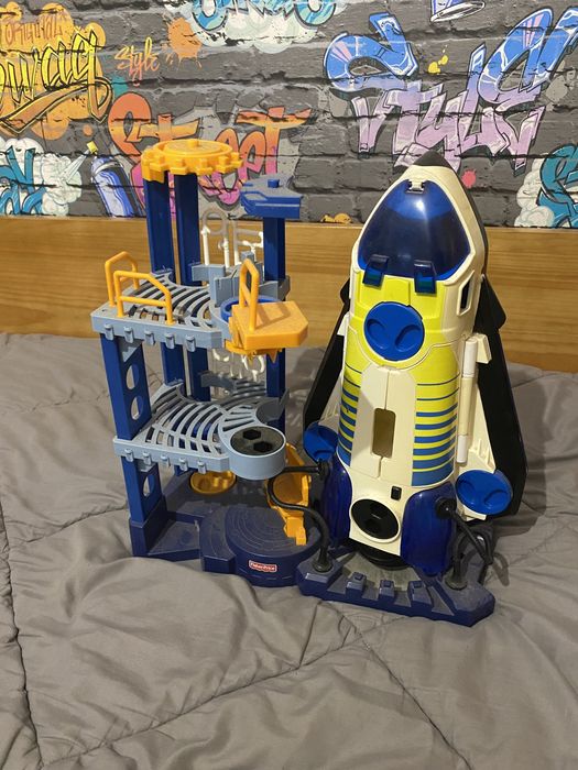 Navio e foguetão imaginext
