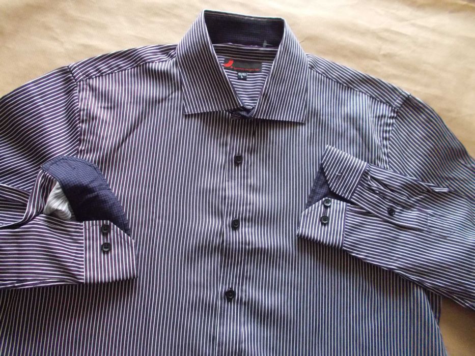 -L- DRESSMANN 1967 Premium Nowa Koszula Męska L 41/42 cm UK