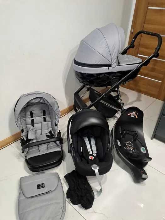 Adamex quantum star 3w1 baza 360 cybex Fotelik 360 Wysylam pobra