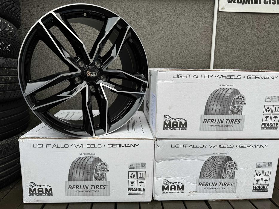 Felgi 19cali MAM VW Jetta Golf Phateon Passat T-Roc Beetle ET45 nr9062