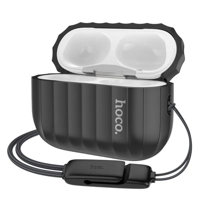 Силиконовый чехол с ремешком Hoco AirPods Pro 2