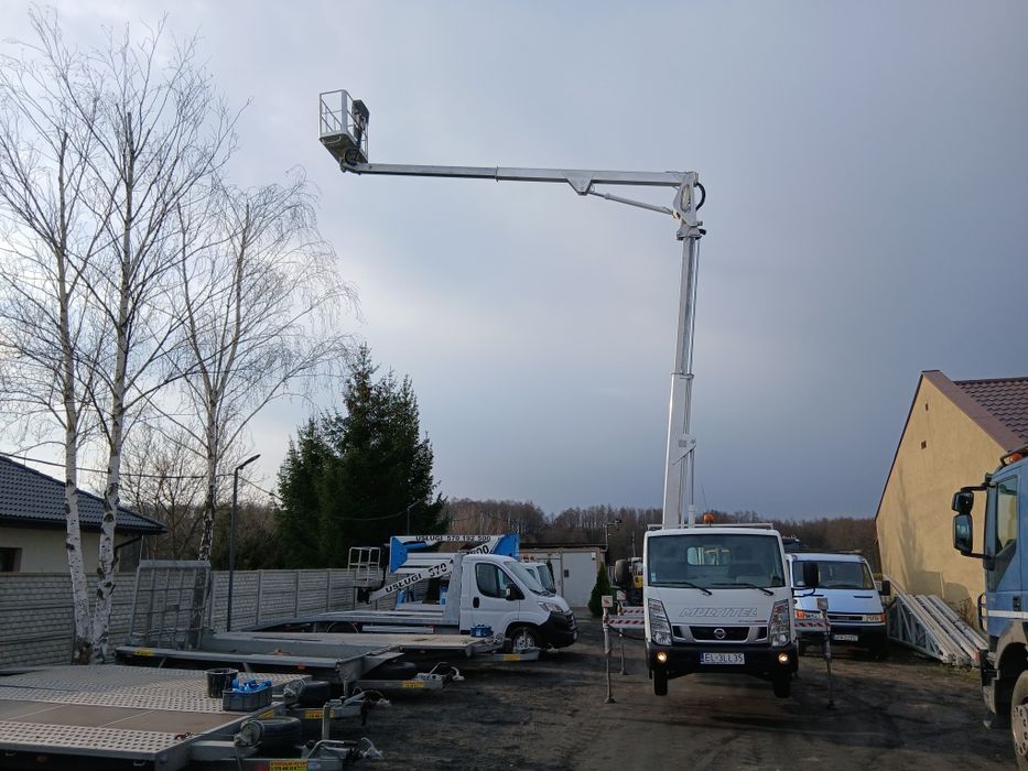 Odstapie leasingPodnosniki koszowy multitel 20m Nissan cabstar