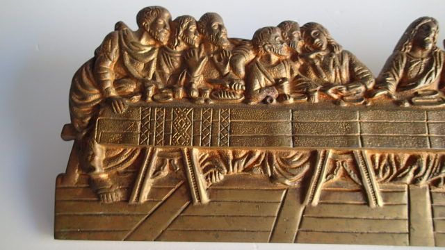 Ultima ceia em Bronze