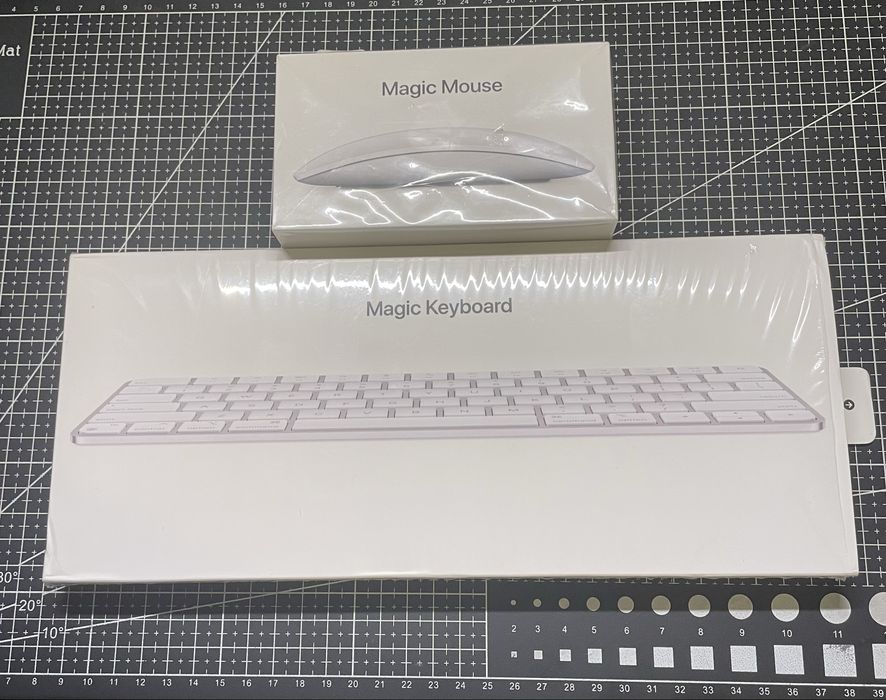 Apple Magic Keyboard A2450 + Magic Mouse 2 A1657 jak nowe