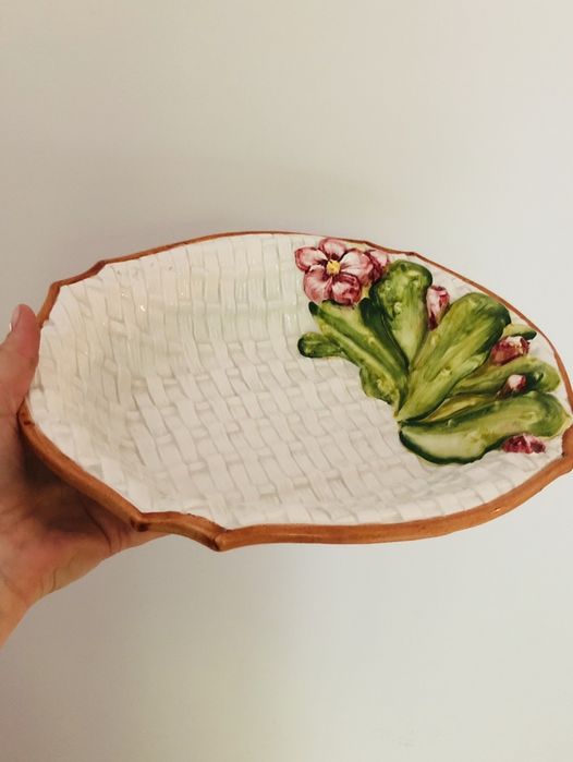 Półmisek, porcelana włoska, 32/26 cm