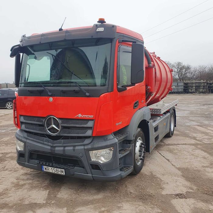 Mercedes-Benz ANTOS 1840 Asenizacyjna Szambiarka nowa beczka 12.5 m³