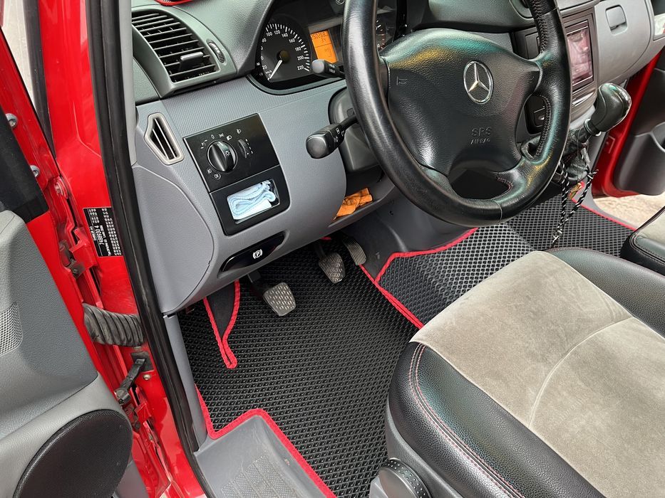 Килими Mercedes Vito w638 w639 V-Class поліки ЄВА ЕВА EVA