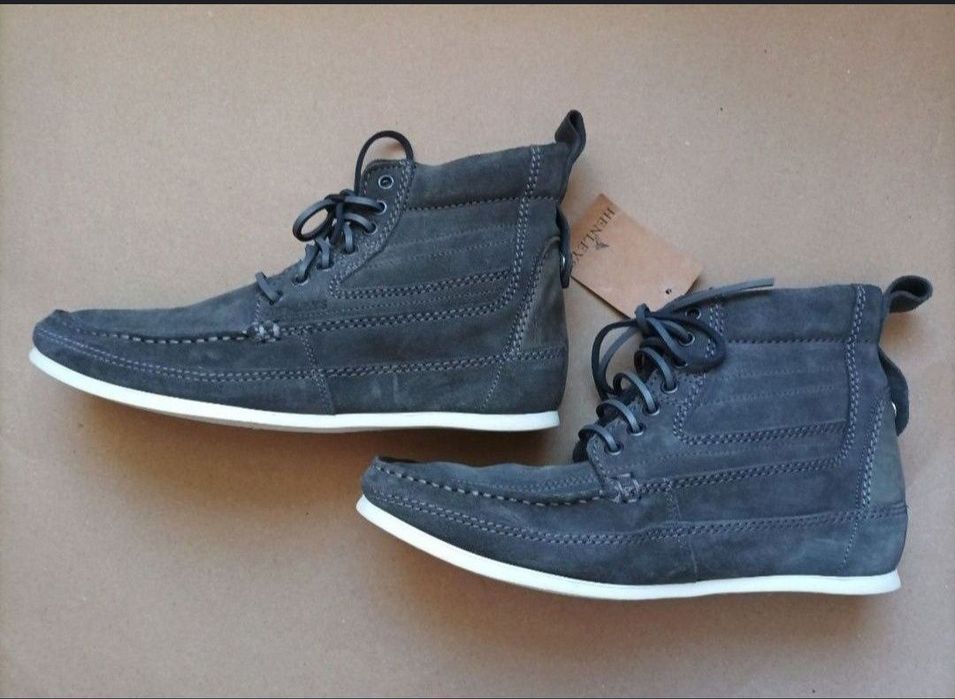 27,3cm 42 skórzane buty męskie Henleys