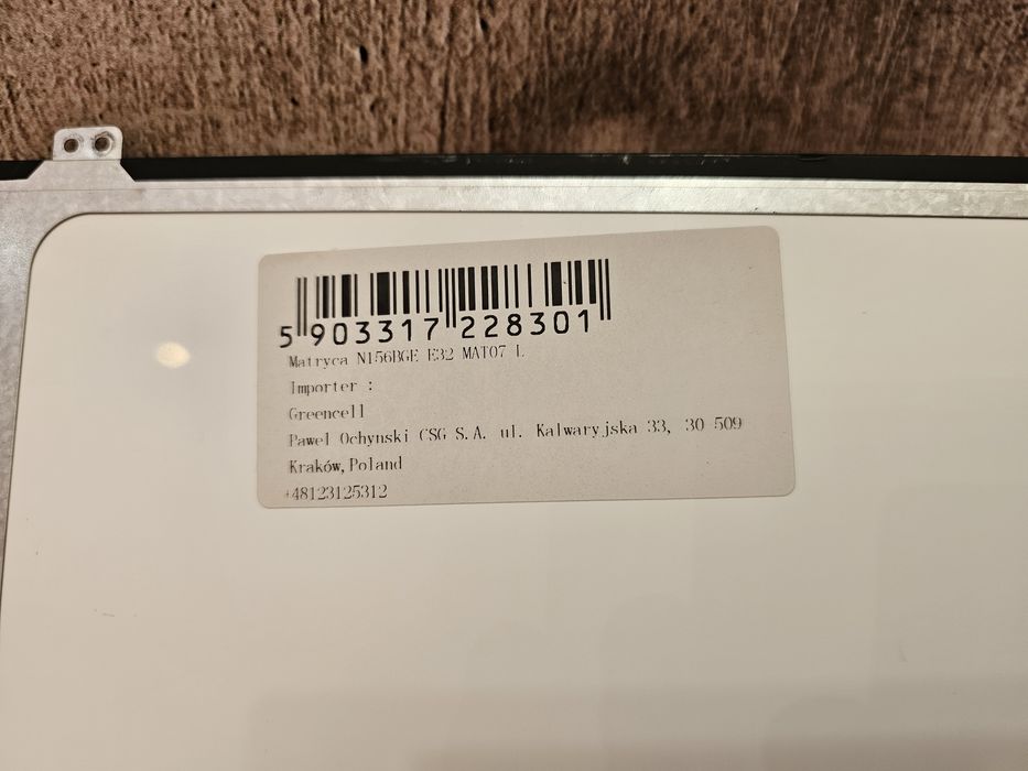 Матриця TN HD (1366x768) 30 Pin б/в