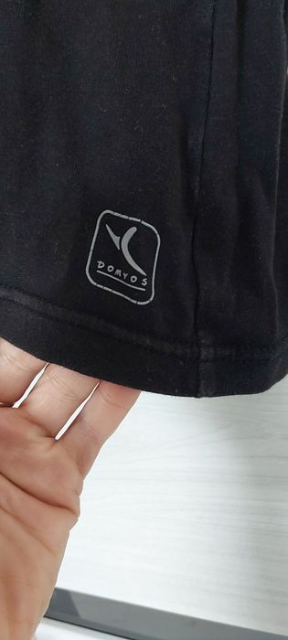 Bluzka top ze sportowym stanikiem  bokserka S domyos