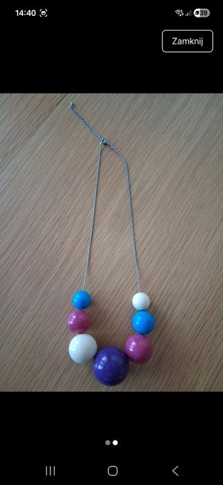 Naszyjnik kolorowy oriflame